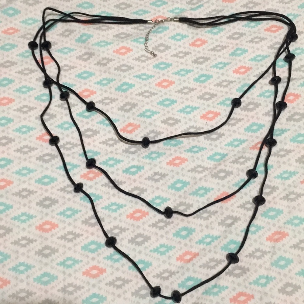 Sweater necklace